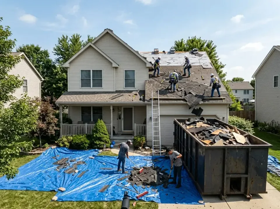 roof-replacement-debris-remova-004 — frequently asked questions, Cheapest Dumpster Rentals in Branford Center, CT